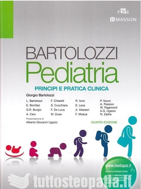 Copertina libro Pediatria – Principi e pratica clinica di Adriana Tuttosteopatia