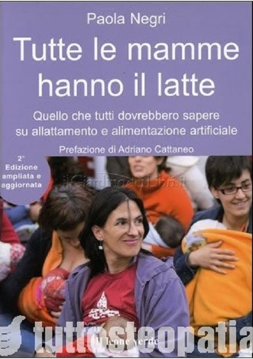 Copertina libro Tutte le mamme hanno il latte di Adriana Tuttosteopatia