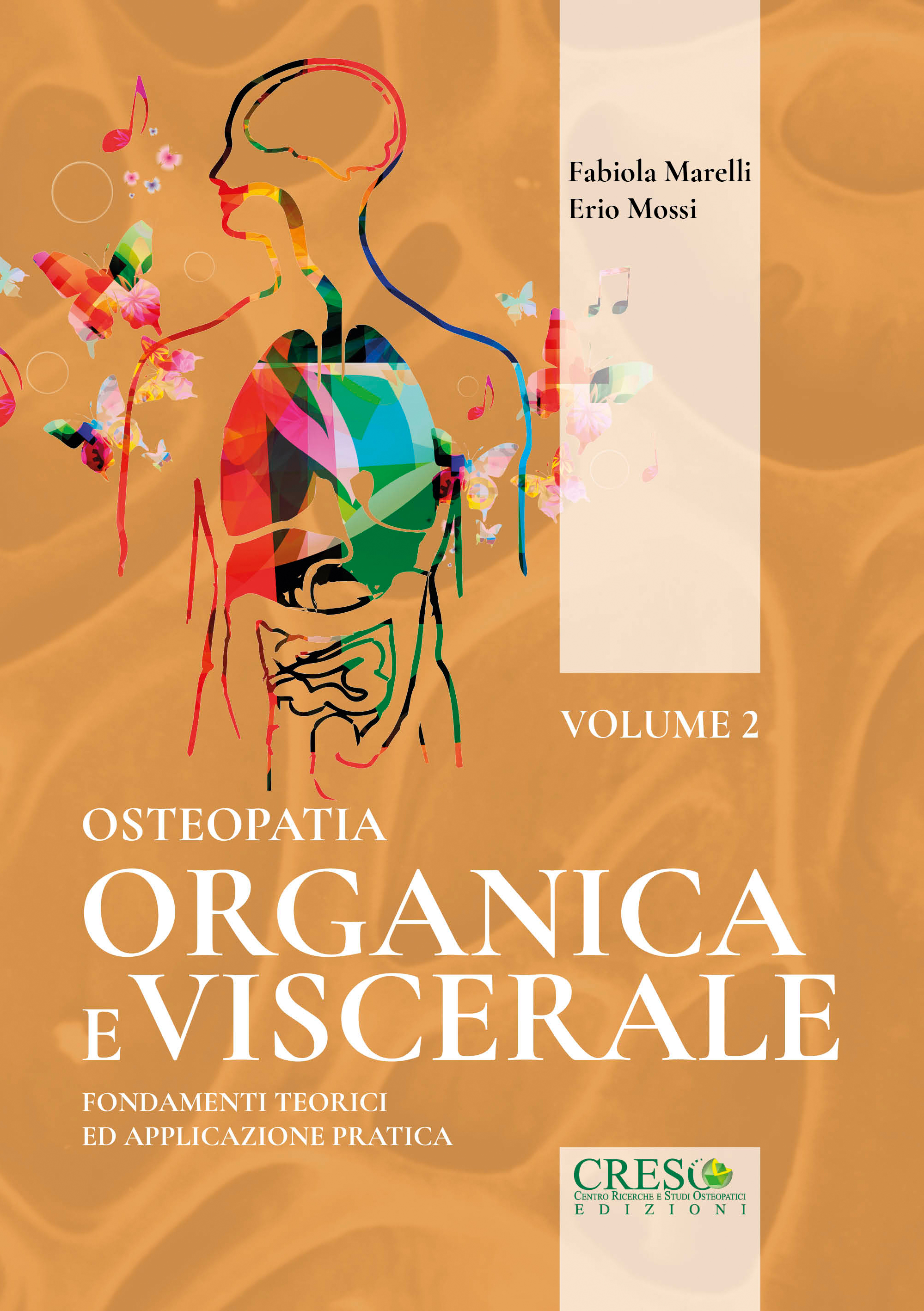 Copertina libro Osteopatia organica e viscerale, Volume 2 di Fabiola Marelli