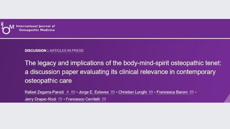 he body-mind-spirit osteopathic tenet is not defined and lacks associated clinical practices.