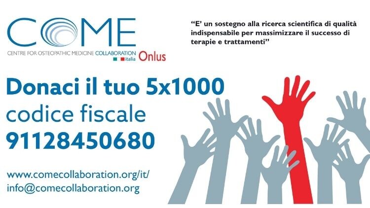 Dona il tuo 5x1000 alla Fondazione COME Collaboration